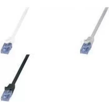 Tīkla kabelis LogiLink CP3082U RJ-45 Cat6a 7,5 m Pelēks