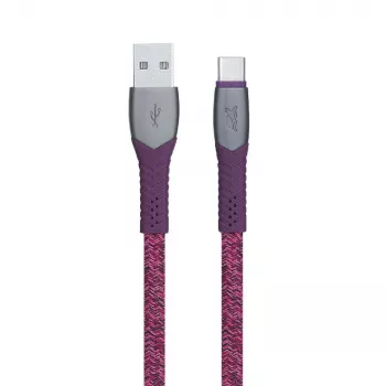 Kabelis USB-C uz USB 2.0 1.2m Sarkans PS6102 RD12 Rivacase