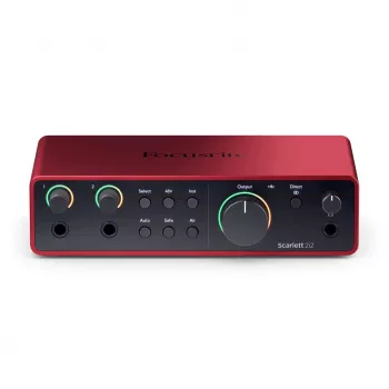 Focusrite Scarlett 2i2 USB-C ceturtās paaudzes audio interfeiss