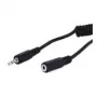 Wentronic Goobay 3,5 mm ligzdas pagarinātājs, melns, 5 m - 3,5 mm spraudnis (3 kontaktu, stereo) > 3,5 mm ligzda (3 kontaktu, stereo) (50017)