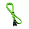 CableMod ModMesh SATA kabelis - Serial ATA 150/300/600 - SATA (siev.) taisnleņķa uz SATA (siev.) - 60cm - Gaiši zaļš (CM-CAB-RSAT-N60KLG-R)