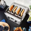 Gastroback Design Digital 4S 4 šķēles 1900 W Nerūsējošais tērauds