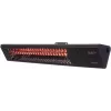 Infrasarkanais sildītājs SUNRED PRO25W-SMART, sienas montāžas trīsstūrveida tumšs, 2500 W, melns, IP55