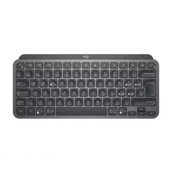 Logitech MX Keys Mini for Business - bezvadu tastatūra - ar fona apgaismojumu - Bluetooth LE - QWERTY - itāļu - grafīts