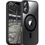 JT Berlin BackCase Pankow Hybrid MagSafe Apple iPhone 17 melns/caurspīdīgs (11159)