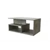 Kafijas galdiņš Top e Shop PRIMA BETON, brīvas formas virsma, taupe, 900×510×430 mm, 1 kāja