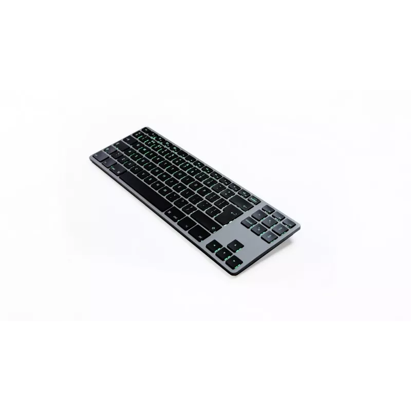 Alumīnija tastatūra Mac Tenkeyless RGB Space Gray