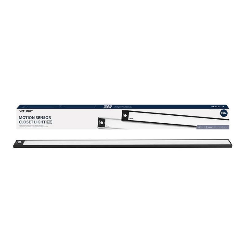 Yeelight Closet Light YLCG006-b LED skapja gaisma ar kustības sensoru 60 cm 2700K (melna)