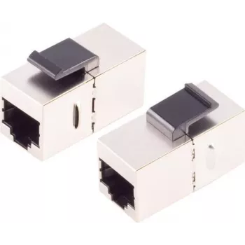 S/CONN keystone modulis ShiverPeaks 08-10008 Plakans Sudraba RJ-45
