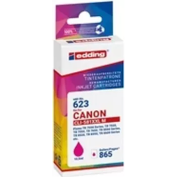 edding EDD-623 magenta printera kasetne, saderīga ar Canon CLI-581XXL M