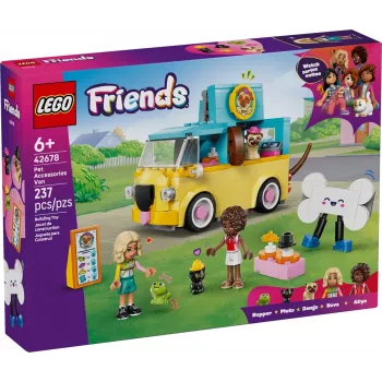 LEGO FRIENDS 42678 Piederumu furgons mājdzīvniekiem
