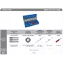FANAR vītņgriežu komplekts 31 daļa M3-M12, CZB-31, nerūsējošais tērauds