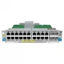 HPE paplašinājuma modulis - Gigabit Ethernet (PoE+) x 20 + 10 Gigabit SFP+ x 2 + 2 x SFP+