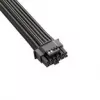 CableMod Basics Universal 12V 2x6 kabelis, 90° savienotājs, 16-Pin uz 16-Pin - melns, 60 cm, var. A