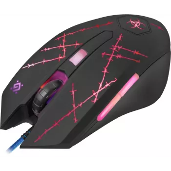 Defender Forced GM-020L Gaming pele Ambidextrous USB Type-A Optiskā 3200 DPI