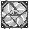 Alpenföhn Wing Boost 4 ARGB Reverse 120mm korpusa ventilators - Melns