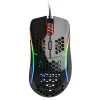 Glorious Gaming Glorious Model D Glossy (Melns) - optiskā pele, labā roka, USB Type-A, 12000 DPI, 1 ms
