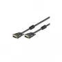 Wentronic Goobay DVI-D Dual Link kabelis 3 m, melns - DVI-D spraudnis Dual-Link (24+1) > DVI-D spraudnis Dual-Link (24+1) (93111)