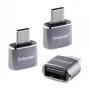 Intenso 3 gab. USB Adapteris USB-A uz USB-C C480C Alumīnijs