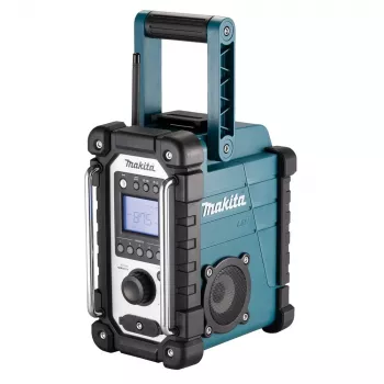 Būvlaukuma radio Makita DMR116 digitālais AM FM 3,5W tirkīza