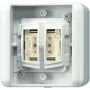 Jung KNX spiedpoga BA 2-grupu centra pozīcija 8472.02 LEDW (8472.02LEDW)