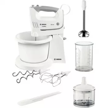 Bosch MFQ36490 ErgoMixx rokas mikseris 450 W balts/pelēks