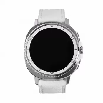 Viedpulkstenis Samsung Galaxy Watch 8 Classic 46 mm Sudrabs — 3.3 cm AMOLED, 4G, 64 GB, 445 mAh