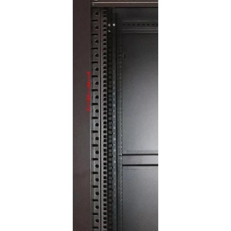 Extralink stāvošais skapis 32U 600x1000 melns