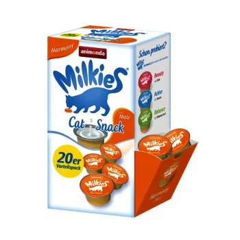 Animonda Harmony Milkies šķidrais piena našķis kaķiem 20 x 15 g