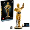 LEGO būvējama figūra Star Wars C-3PO modelis 75398 — 1138 gab., 380 mm displeja kolekcionējams