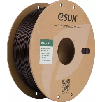 EPETG-CF 1,75mm MELNS/SARKANS 1kg ESUN 3D FILAMENTS (EPETG-CF-P175BR1)