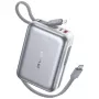 Portatīvais barošanas bloks Awei C03 20000mAh ar 45W izvadi un integrētu USB-A/USB-C kabeli