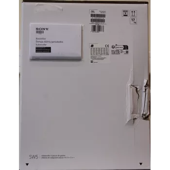 Bezvadu zemfrekvences skaļrunis Sony SA-SW5 300W, 2 Ω, Melns (bojāts iepakojums)