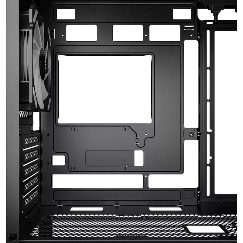 Sharkoon MK4W RGB Strip Micro Tower Melns