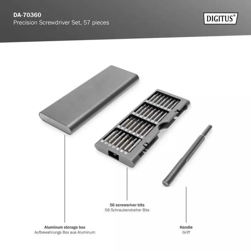 Screwdriver komplekts DA-70360