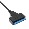 Akyga AK-CA-86 SATA – USB-A 3.0 adaptera kabelis 2,5 collu diskiem, 0,3 m, melns