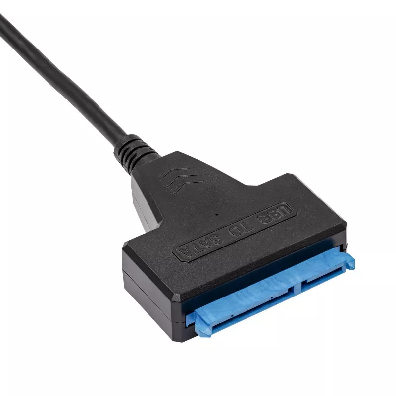 Akyga AK-CA-86 SATA – USB-A 3.0 adaptera kabelis 2,5 collu diskiem, 0,3 m, melns