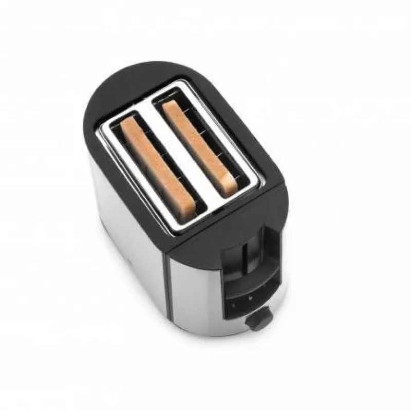 Toasteris WMF Bueno Pro 6 — 2 šķēlēm, 870 W, sudrabs/melns