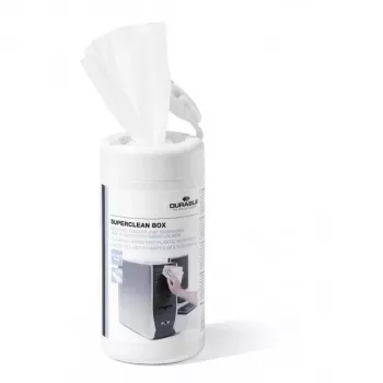 Durable SUPERCLEAN 5708-02 tīrīšanas salvetes plastmasas virsmām, 100 gab. atkārtoti uzpildāmā traukā