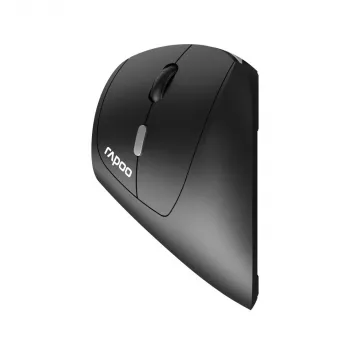 Rapoo EV250 Bezvadu Optiskā Pele, 1600 DPI, Melna