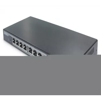 Digitus 8-Port Gigabit PoE tīkla slēdzis, galddatora, L2 pārvaldīts, 2 augšupielādes porti, SFP, 86 W, af/at