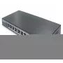 Digitus 8-Port Gigabit PoE tīkla slēdzis, galddatora, L2 pārvaldīts, 2 augšupielādes porti, SFP, 86 W, af/at