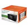 Solo mikroviļņu krāsns ESPERANZA EKO009 — 700 W, 20 L, LED displejs, skārienvadība, 24,5 cm stikla pagrieziena galds, melna