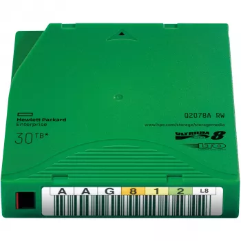 HPE LTO-8 Ultrium 30TB RW datu kasetne