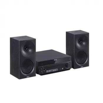 Audio sistēma AKAI AM-301 BK mūzikas centrs — kompakts mājas audio bloks