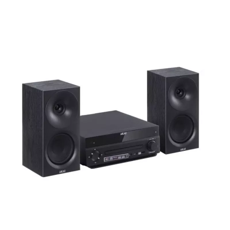 Audio sistēma AKAI AM-301 BK mūzikas centrs — kompakts mājas audio bloks