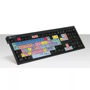 Logickeyboard Adobe Premiere Pro CC QWERTZ vācu daudzkrāsaina tastatūra