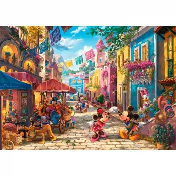 Disney, Mickey & Minnie in Mexico 6000 57397, Puzle 6000 Gabali