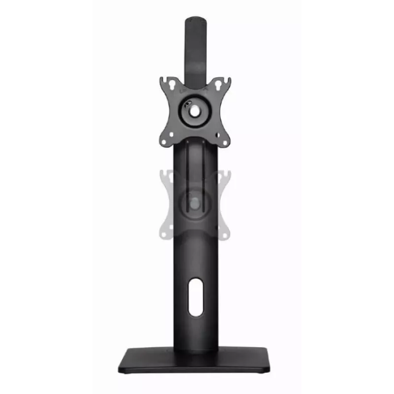 Gembird MS-D1-01 Monitora galda statīvs, augstuma regulēšana, melns