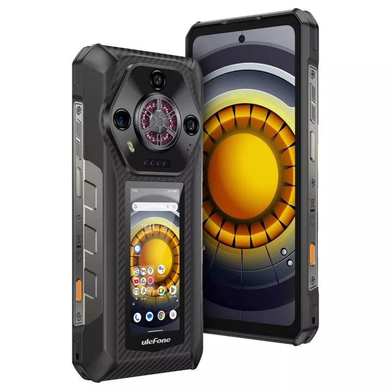 Viedtālrunis UleFone Armor 30 Pro 5G, 6,58 collu displejs, 16 GB RAM, 512 GB krātuve, Melns